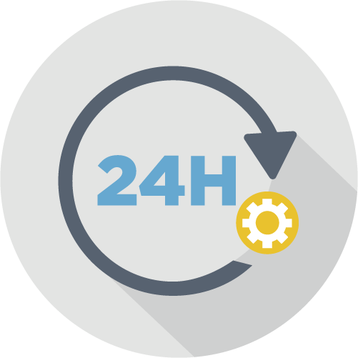 24 小時長時間運作